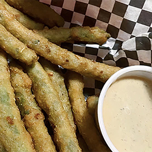 fried green beans